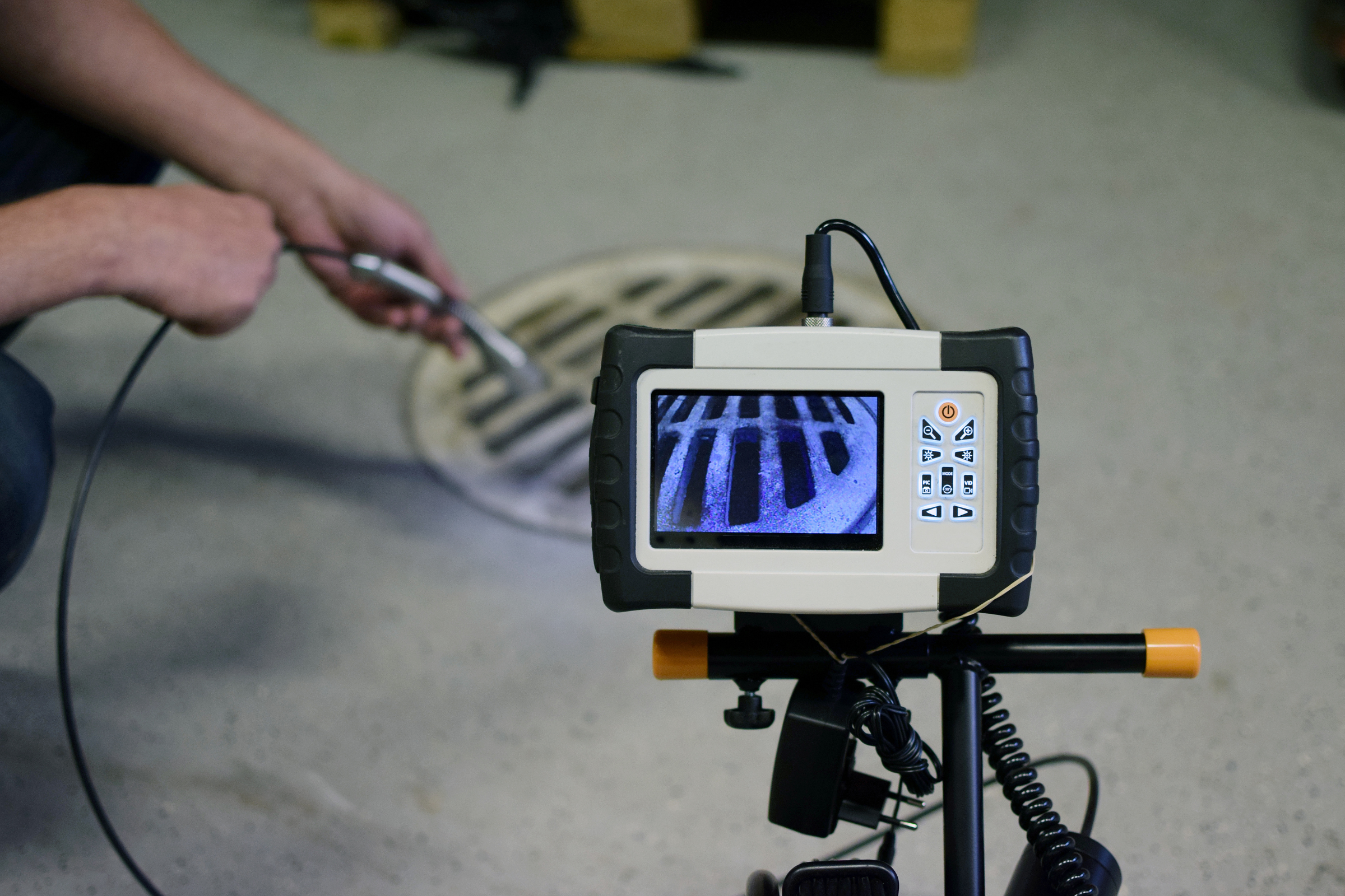 Sewer camera inspection for underground pipe damage detection in Los Angeles